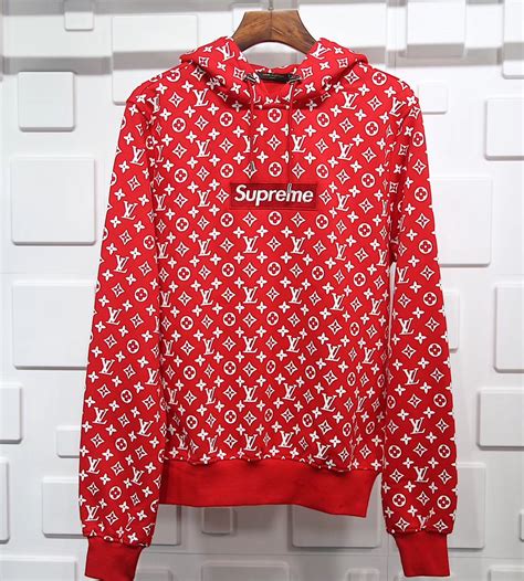 supreme lv hoodie cheap